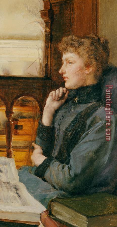 Sir Lawrence Alma-Tadema Far Away Thoughts